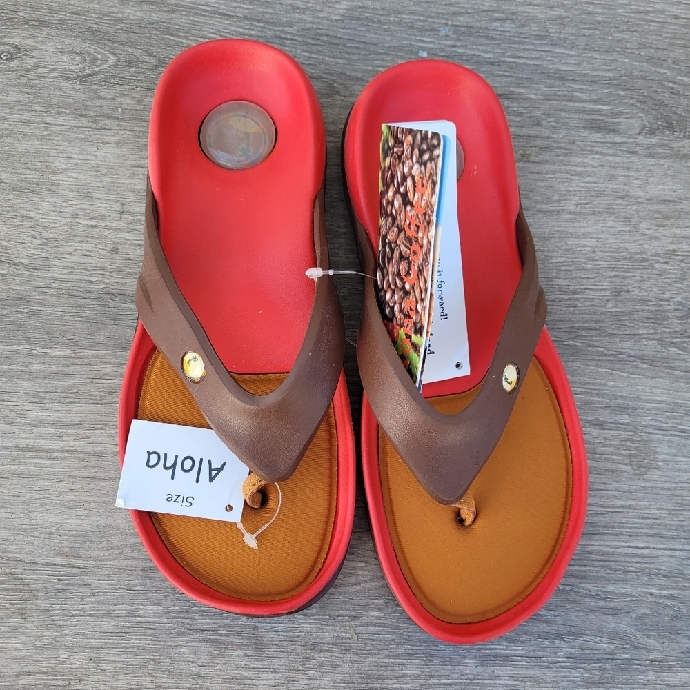 Big Girl Slide Flip Flops Sandal Sz 6